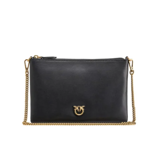 Tracolla Pinko classic flat love bag simply in pelle