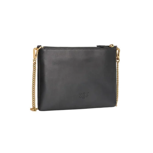 Tracolla Pinko classic flat love bag simply in pelle