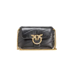 Tracolla Pinko Love Baby Puff in nappa trapuntata