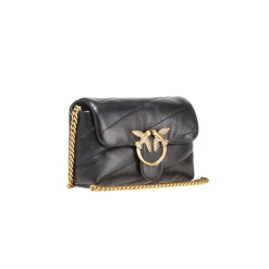 Tracolla Pinko Love Baby Puff in nappa trapuntata