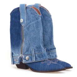 Tronchetto texano ASH in denim
