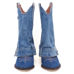 Tronchetto texano ASH in denim