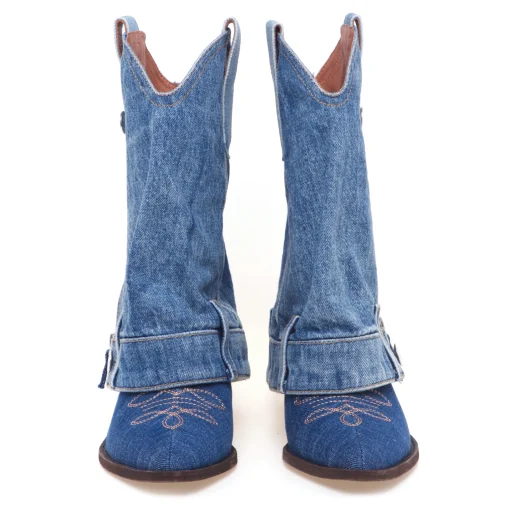 Tronchetto texano ASH in denim