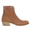Tronchetto texano Fru.it in pelle