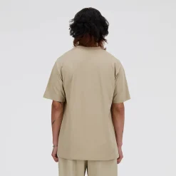 T-shirt New Balance in cotone con logo ricamato