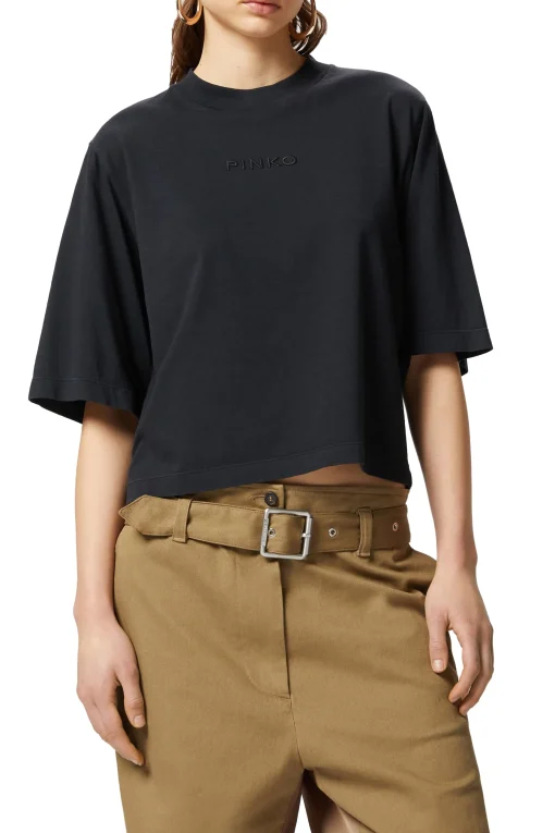T-shirt over Pinko in cotone