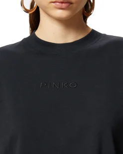 T-shirt over Pinko in cotone