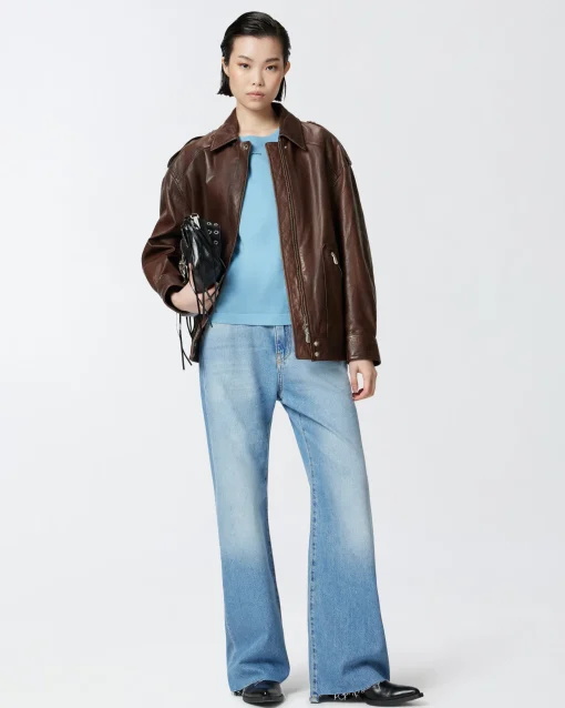 T-shirt Pinko in cotone con mini logo