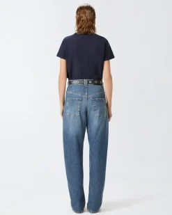 T-shirt Pinko in cotone con mini logo